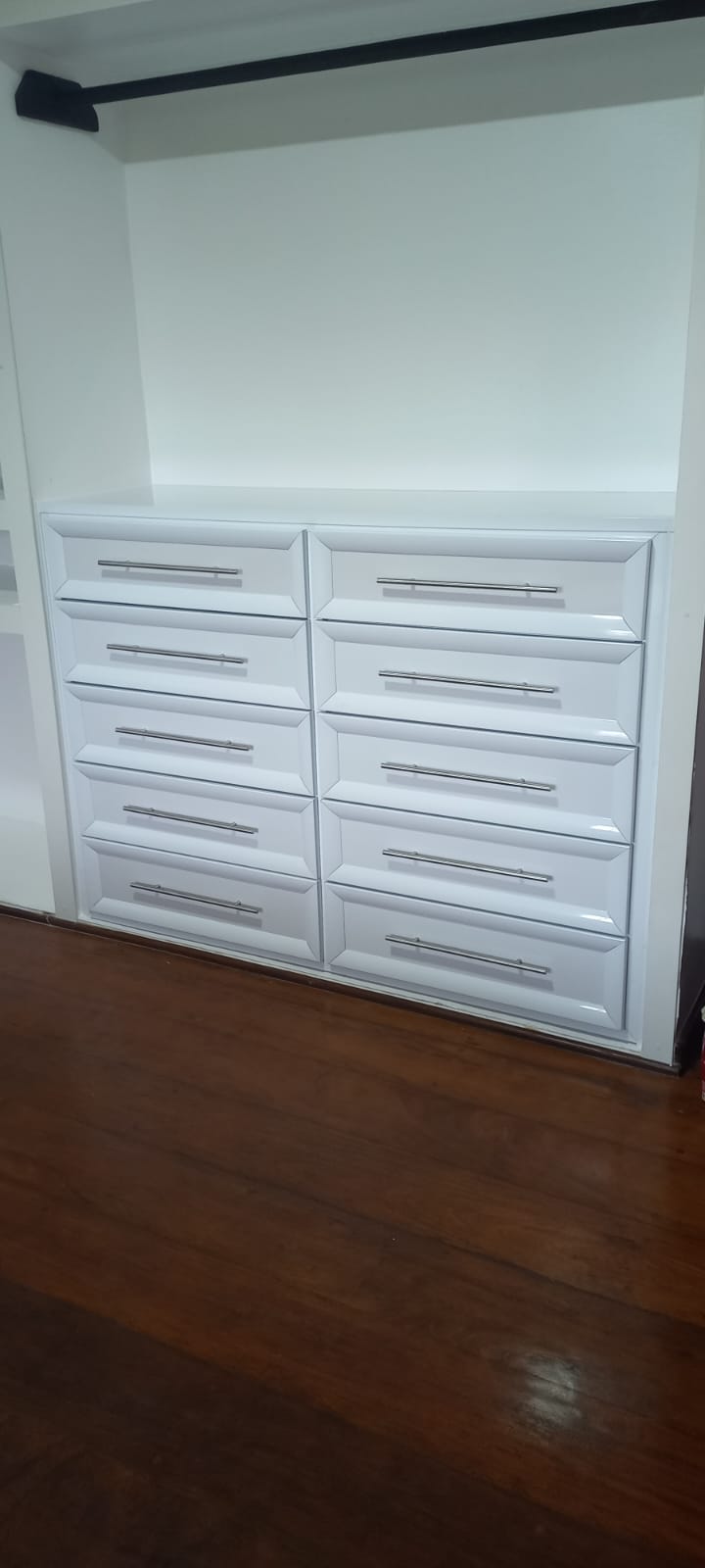 Guarda roupa de aluminio